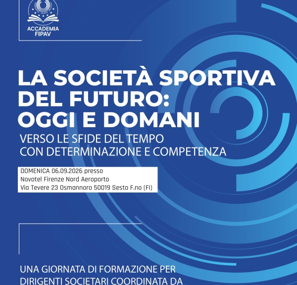 La Federazione Italiana Pallavolo, ha confermato per la Toscana un percorso formativo per i dirigenti delle società(INFO IN ALLEGATO)